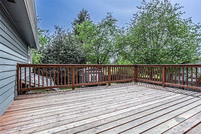 12504 S C St, Parkland, WA 98444 - view of deck