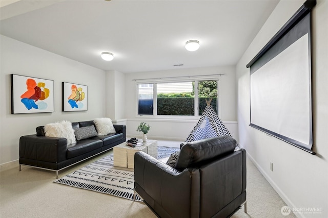 6222 139th Pl SE, Bellevue, WA 98006 - living room featuring carpet flooring and baseboards