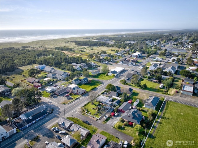 804 Pacific Ave N, Long Beach, WA 98631 - aerial view of property and surrounding area featuring a nearby body of water and nearby suburban area