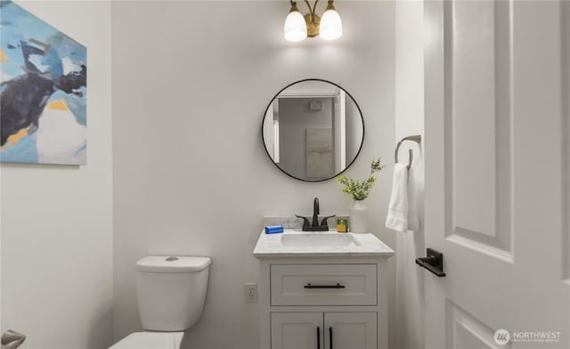 829 232nd Pl NE, Sammamish, WA 98074 - bathroom featuring toilet and vanity