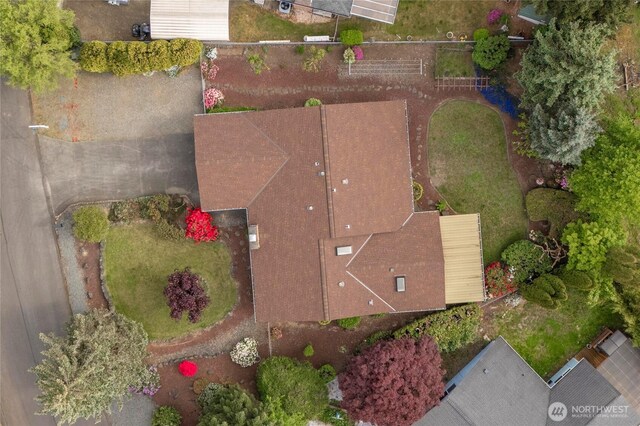 drone / aerial view