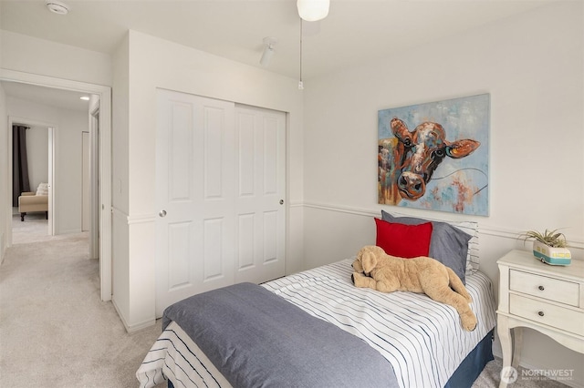 24521 SE 275th St, Maple Valley, WA 98038 - bedroom with light colored carpet and a closet