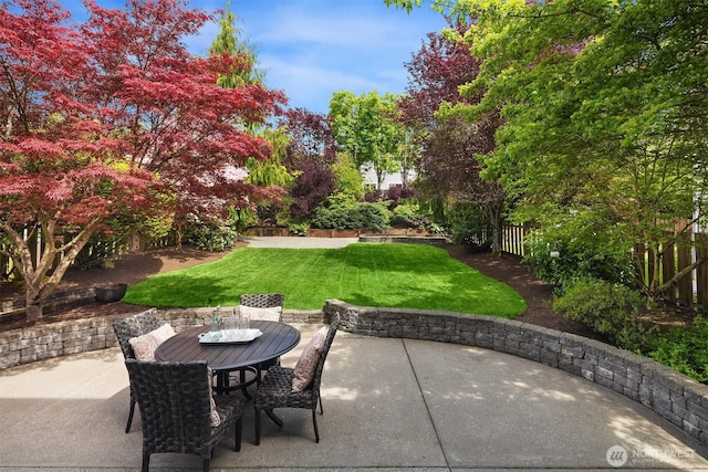 24521 SE 275th St, Maple Valley, WA 98038 - view of patio / terrace featuring outdoor dining area