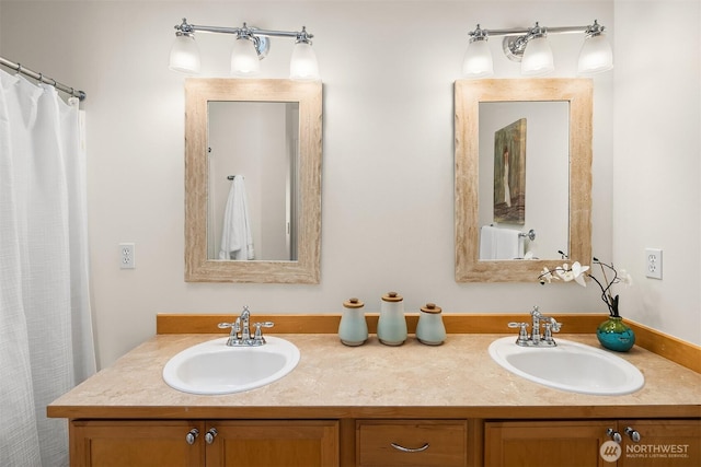 24521 SE 275th St, Maple Valley, WA 98038 - full bathroom featuring double vanity