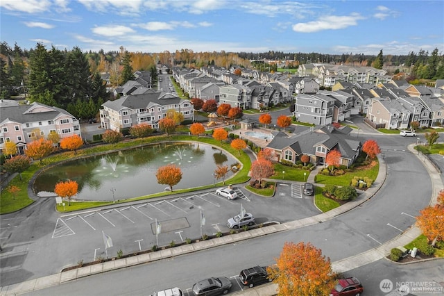 13405 97th Ave E Unit 107, Puyallup, WA 98373 - aerial view of residential area with a large body of water