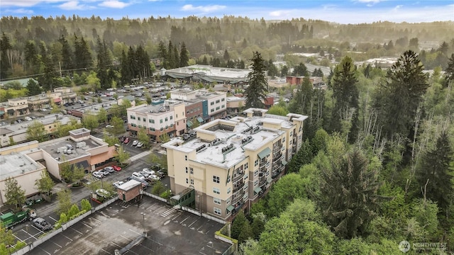 15408 Main St Unit 401, Mill Creek, WA 98012 - drone / aerial view of a forest