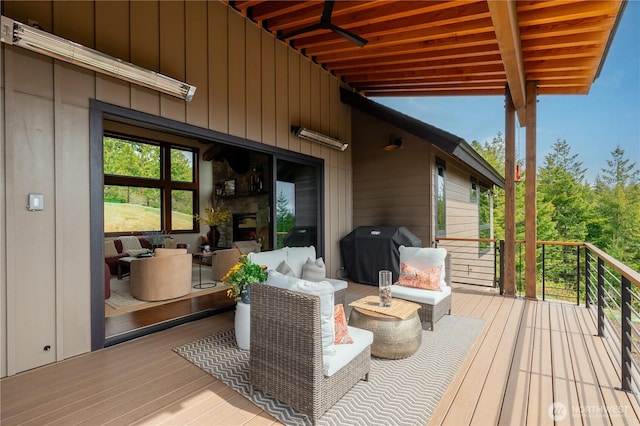 40 Eagle Ridge Dr, Cle Elum, WA 98922 - deck featuring a grill