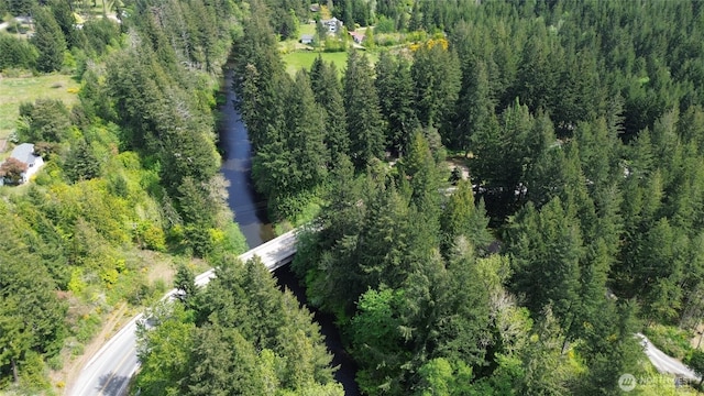 16037 Vail Loop Rd SE, Rainier, WA 98576 - aerial overview of property's location featuring a forest