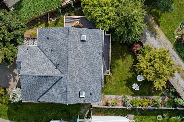 view of subject property