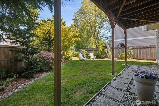 view of yard