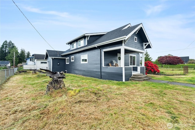 506 G St, Cosmopolis, WA 98537 - view of home's exterior with roof with shingles
