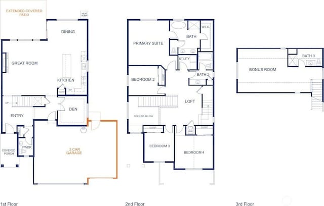 16636 8th Avenue Ct E Unit 05, Spanaway, WA 98387 - home floor plan