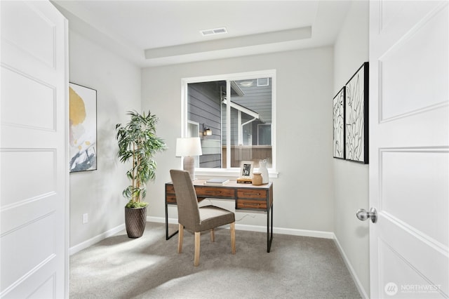 16636 8th Avenue Ct E Unit 05, Spanaway, WA 98387 - office featuring carpet flooring and baseboards