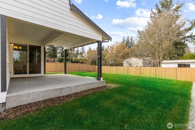 16636 8th Avenue Ct E Unit 05, Spanaway, WA 98387 - view of yard with a patio area