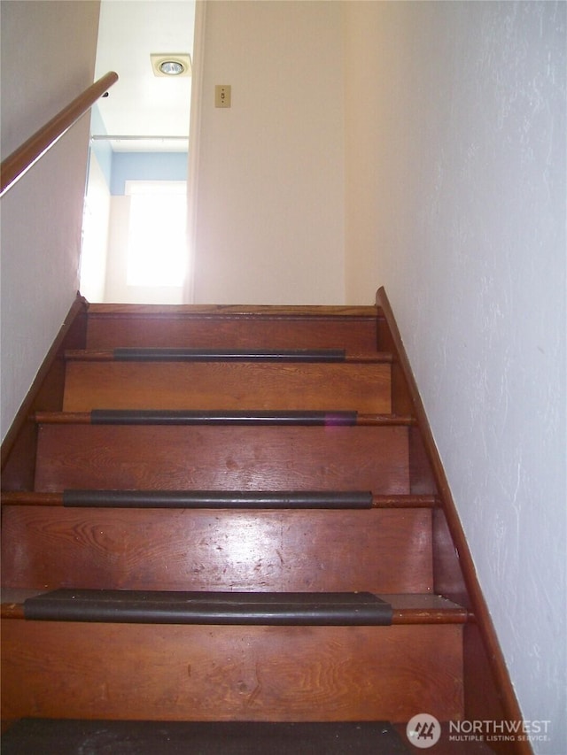 view of staircase