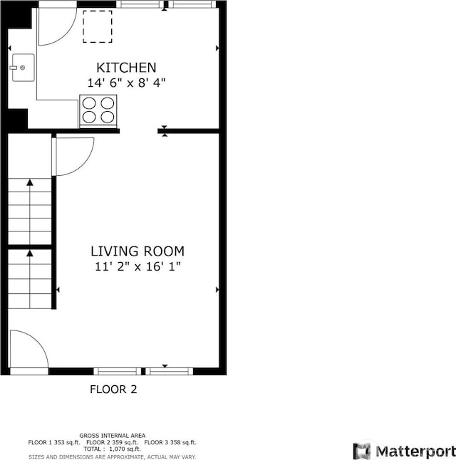1505 44th Ave SW, Seattle, WA 98116 - property floor plan