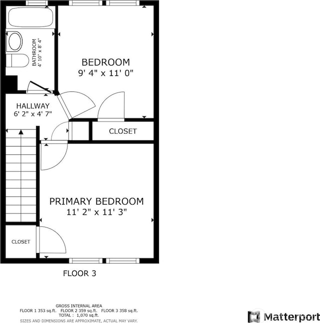 1505 44th Ave SW, Seattle, WA 98116 - room layout