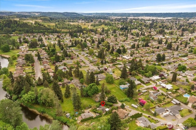 304 Riverview Dr NE, Auburn, WA 98002 - aerial view of property's location with nearby suburban area and a nearby body of water