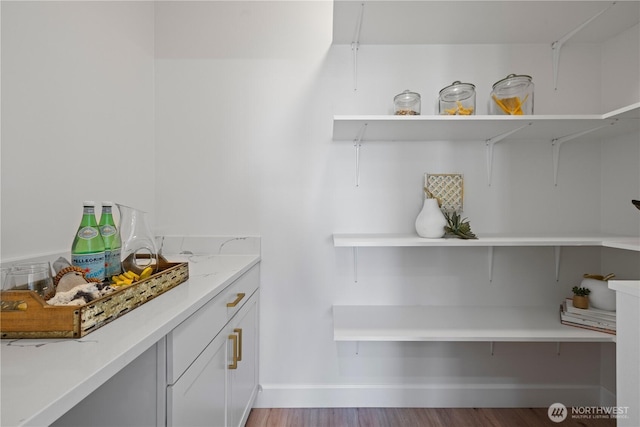 view of pantry