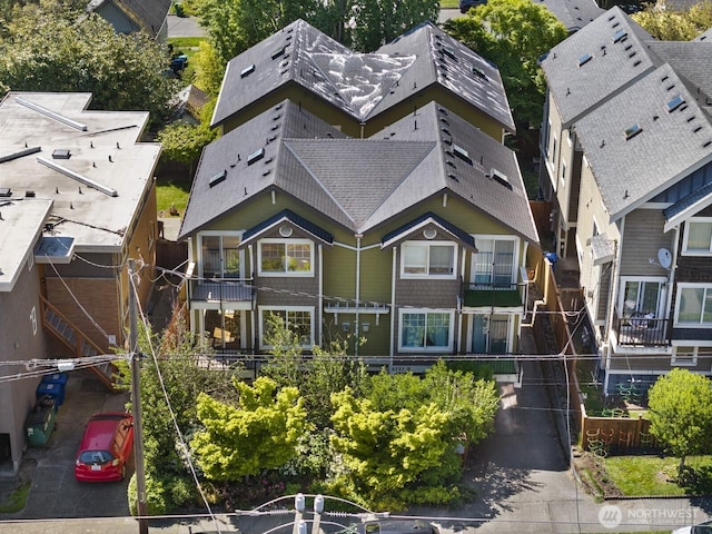 aerial view