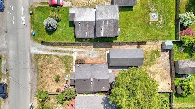 drone / aerial view