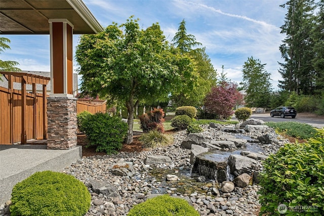 13809 172nd Pl E, Puyallup, WA 98374 - view of yard with fence