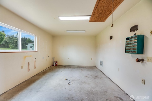 1068 Vista Del Monte, Camano Island, WA 98282 - spare room with concrete floors