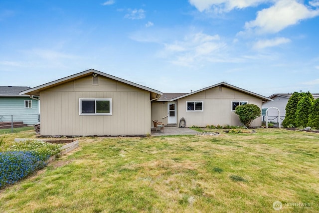 1068 Vista Del Monte, Camano Island, WA 98282 - rear view of property with a patio area