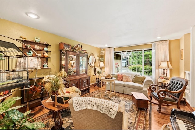 2124 213th Street Ct E, Spanaway, WA 98387 - living room featuring wood finished floors