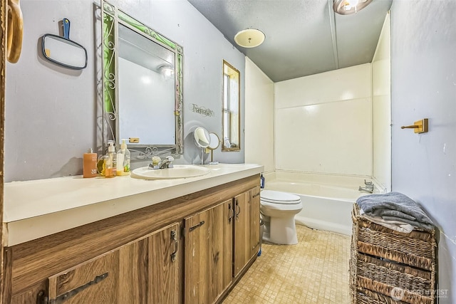 510 Duterrow Rd SE Unit 37, Olympia, WA 98513 - full bath with toilet, vanity, and shower / washtub combination
