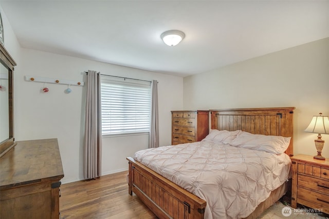 48 Bennett Ln, Oakville, WA 98568 - bedroom featuring light wood-style floors and baseboards