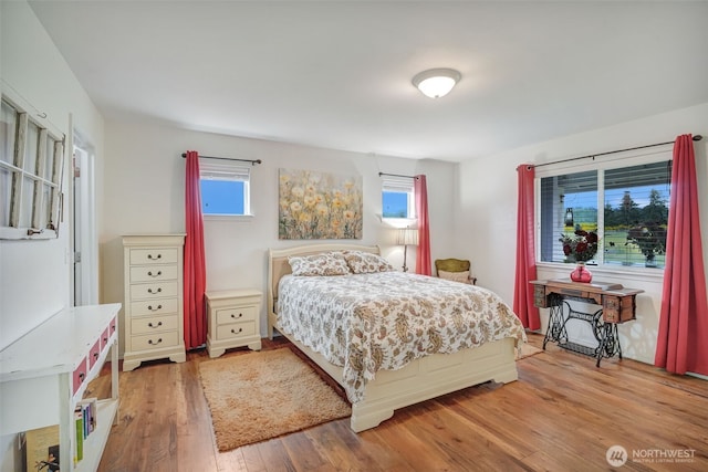 48 Bennett Ln, Oakville, WA 98568 - bedroom featuring light wood-type flooring