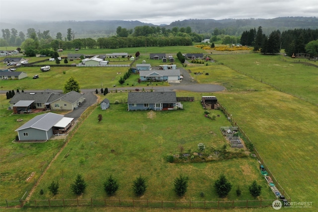 48 Bennett Ln, Oakville, WA 98568 - aerial view of sparsely populated area