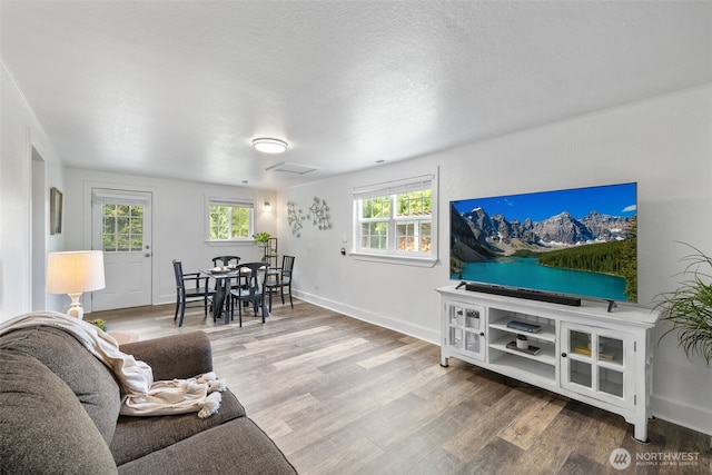 13520 Burn Rd, Arlington, WA 98223 - living room with wood finished floors and baseboards