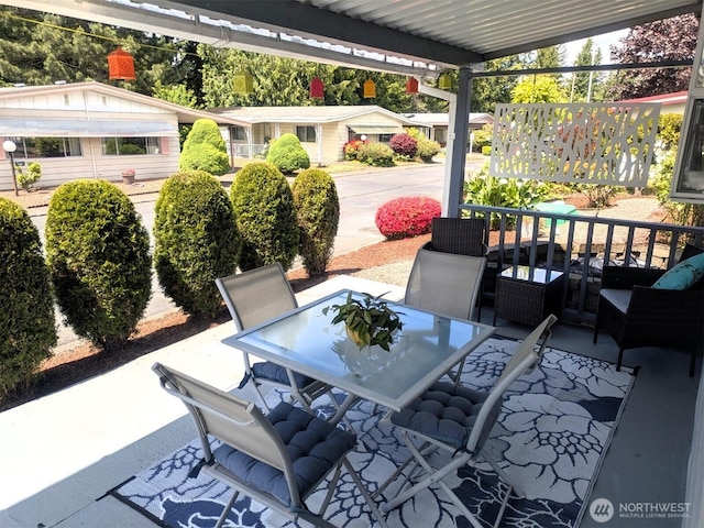 201 Union Ave SE Unit 136, Renton, WA 98059 - view of patio with outdoor dining area