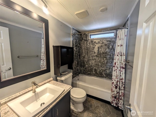 201 Union Ave SE Unit 136, Renton, WA 98059 - full bath with vanity, shower / tub combo, and toilet