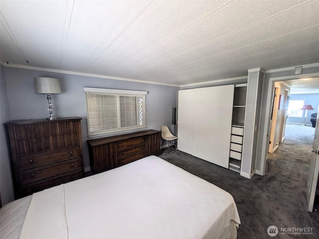 201 Union Ave SE Unit 136, Renton, WA 98059 - carpeted bedroom featuring ornamental molding
