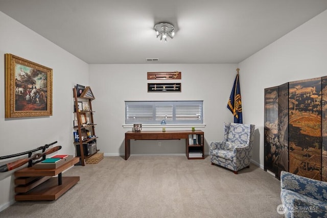 4496 Copper Ct, Gig Harbor, WA 98332 - sitting room featuring carpet flooring and baseboards
