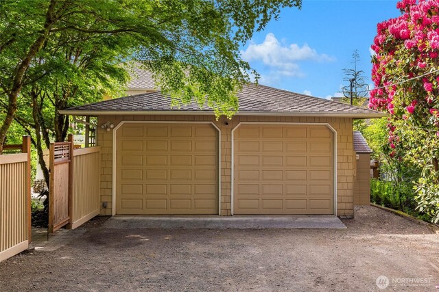 14010 SW Bates Rd, Vashon, WA 98070 - view of detached garage
