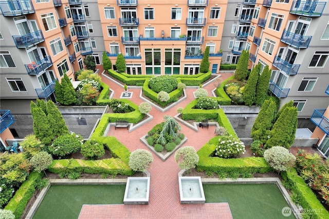 2415 2nd Ave Unit 743, Seattle, WA 98121 - bird's eye view of apartment complex / building