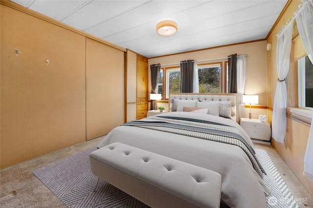 212 Old Owen Rd Unit 46, Sultan, WA 98294 - bedroom with light colored carpet and a closet
