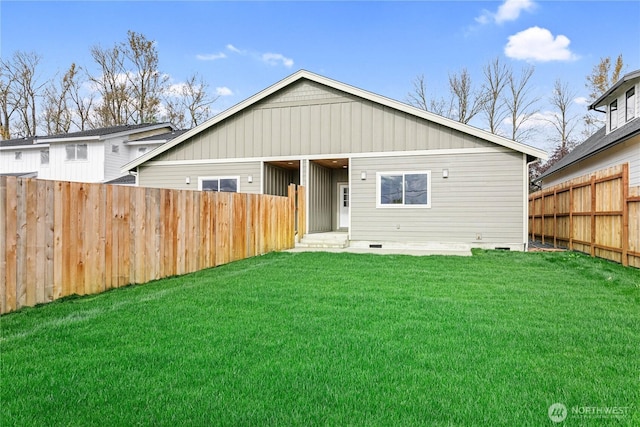 view of back of property