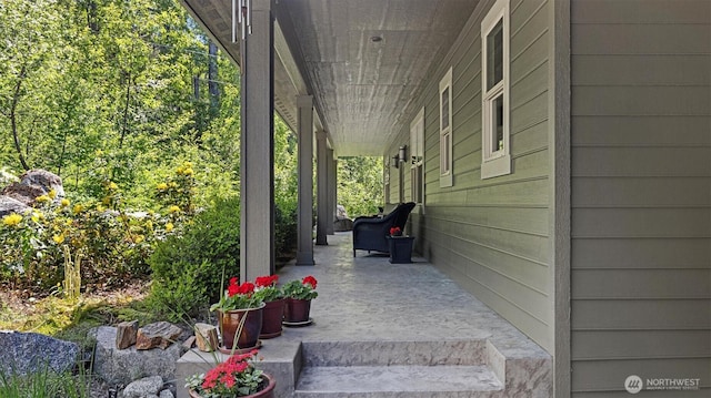 510 Dempsey Rd, Leavenworth, WA 98826 - view of patio with a porch