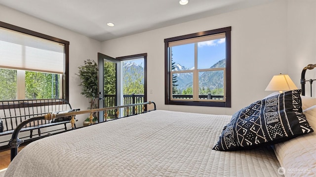 510 Dempsey Rd, Leavenworth, WA 98826 - bedroom with recessed lighting and wood finished floors