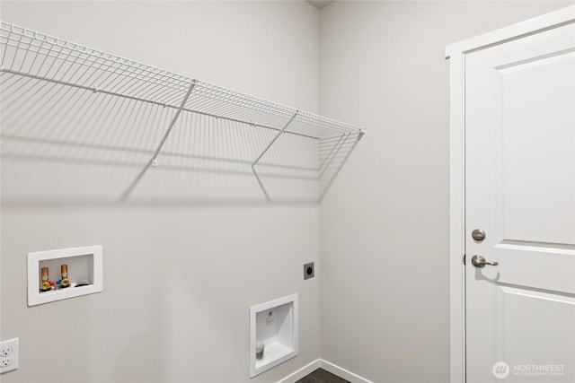 28307 74th Dr NW Unit 90, Stanwood, WA 98292 - washroom featuring hookup for an electric dryer and washer hookup