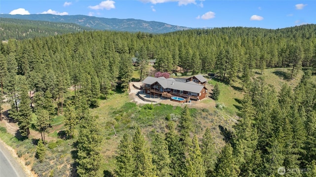 2262 Lambert Rd, Cle Elum, WA 98922 - view of property location with a forest and a mountainous background