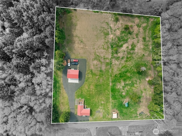 85 Rustemeyer Rd, Aberdeen, WA 98520 - aerial overview of property's location featuring property boundaries highlighted