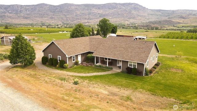 22 Rooster Flats Rd, Oroville, WA 98844 - aerial view of sparsely populated area with mountains