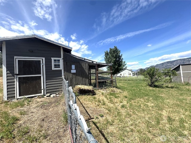 22 Rooster Flats Rd, Oroville, WA 98844 - view of yard with an outdoor structure