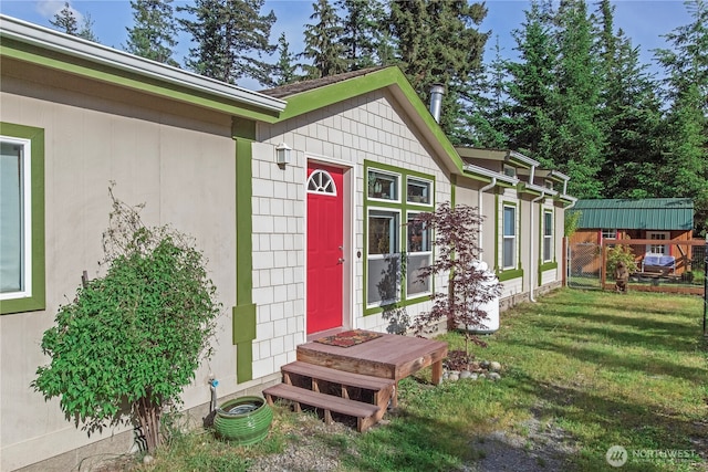 104 Jack Fir Ct, Packwood, WA 98361 - entrance to property featuring a yard
